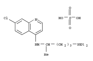 Chloroquine sulfate cas  132-73-0
